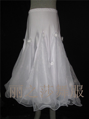 厂家定做摩登练习短裙 深圳丽之莎舞蹈服的专业之选